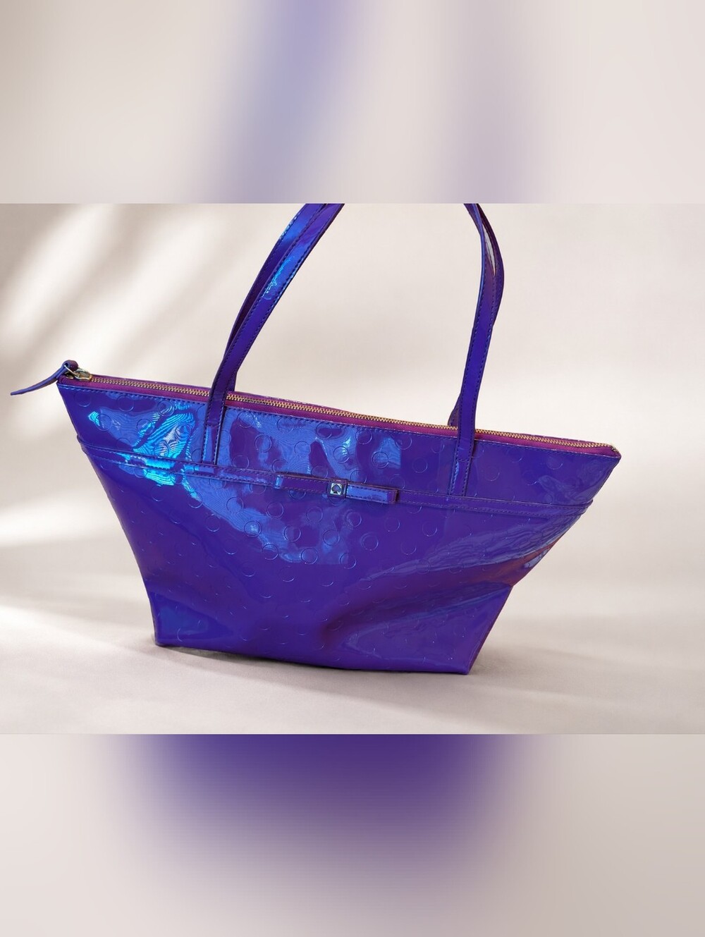kate spade Iridescent Violet-Blue Tote